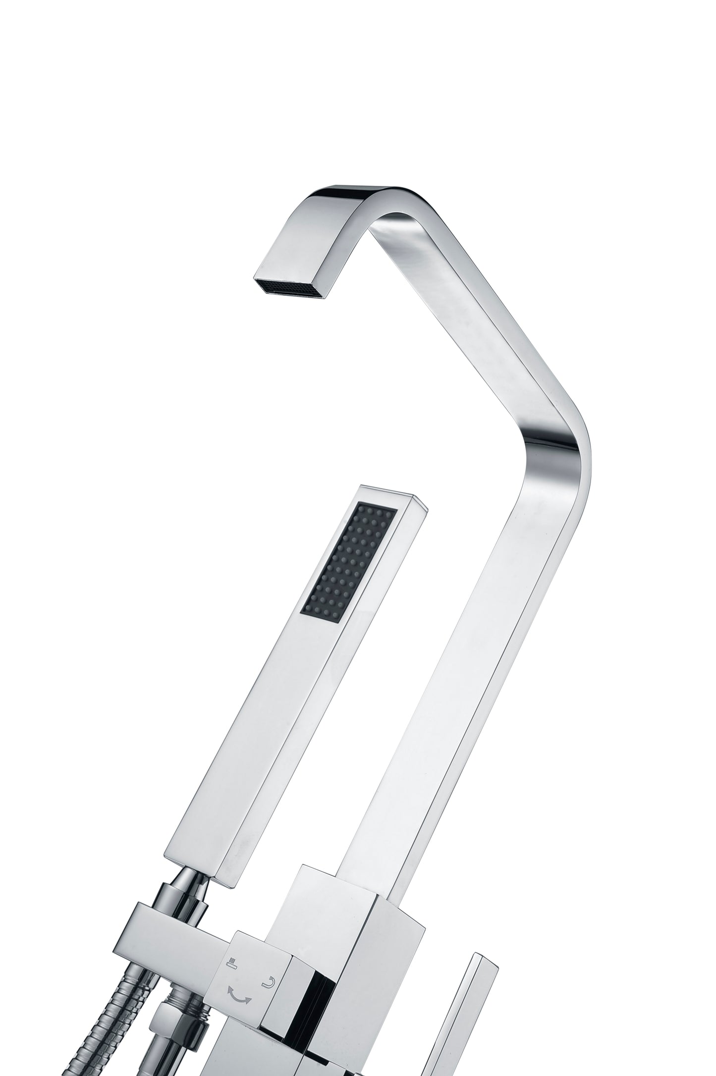 Victoria 2-Handle Claw Foot Tub Faucet with Hand Shower