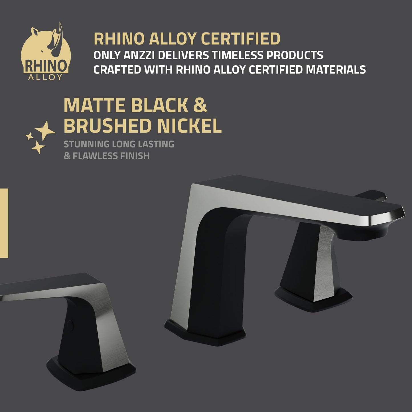 2-Handle 3-Hole 8 in. Widespread Bathroom Faucet With Pop-up Drain