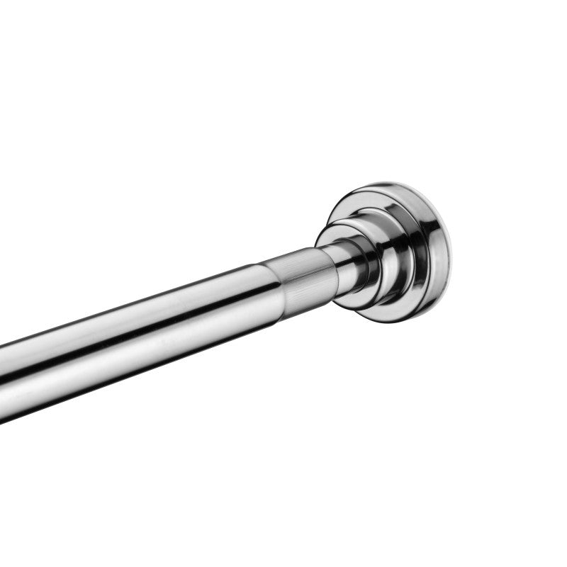 48-88 Inches Shower Curtain Rod with Shower Hooks