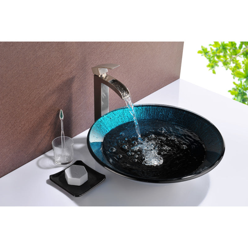Tara Series Deco-Glass Vessel Sink