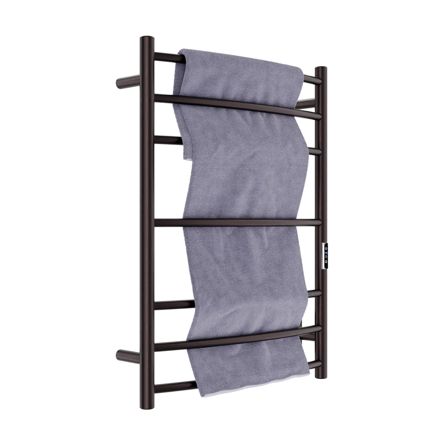 Gown 7-Bar Stainless Steel Wall Mounted Towel Warmer