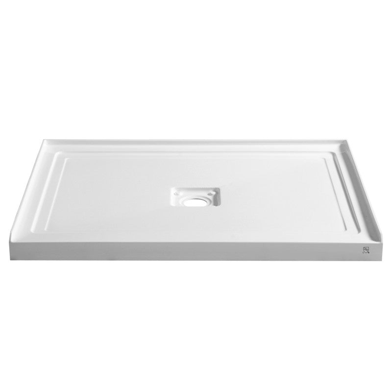 FORUM SERIES 48 in. x 74 in. Shower Wall Surround and Base in White