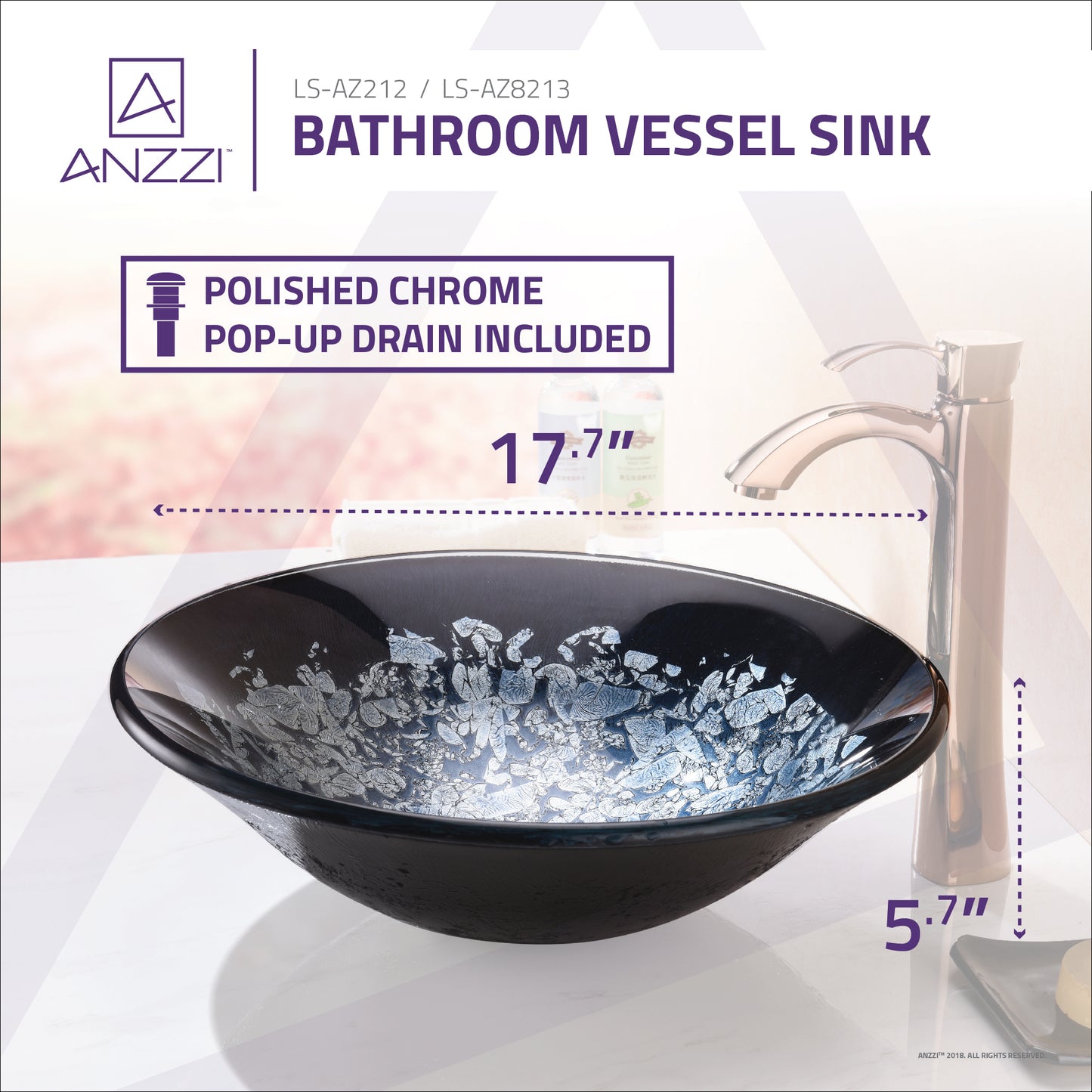 Makata Series Vessel Sink