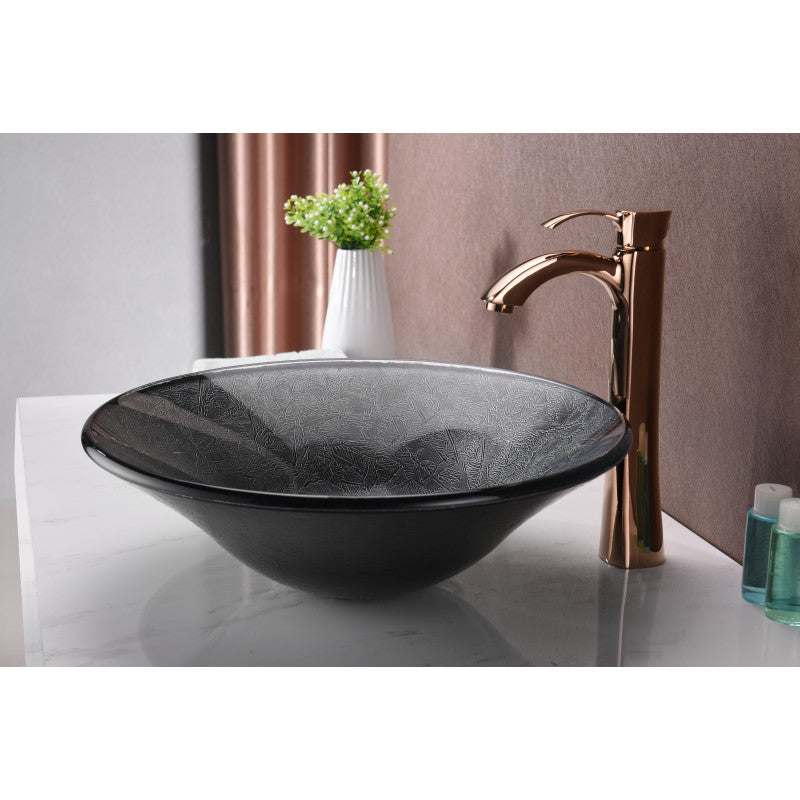 Jonas Series Vessel Sink in Arctic Sheer