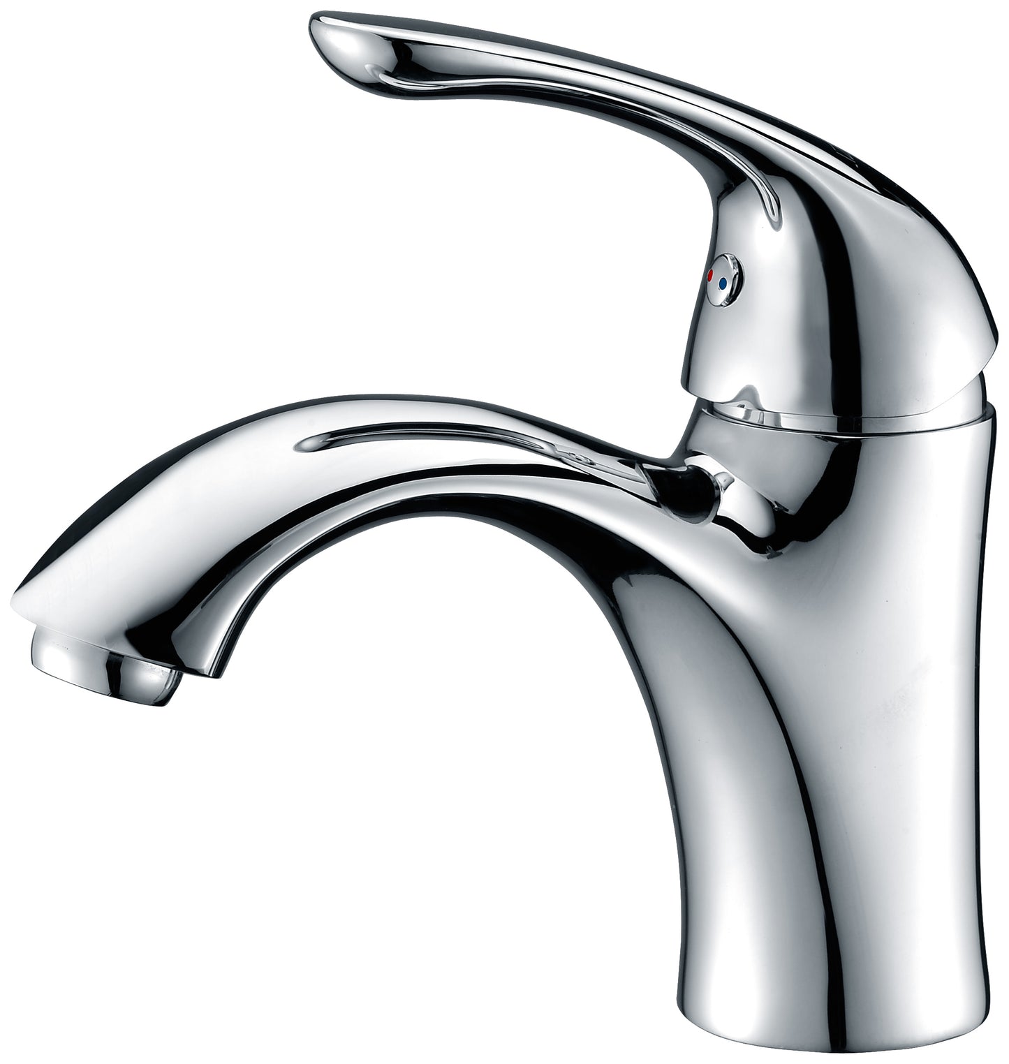 Clavier Series Single Hole Single-Handle Mid-Arc Bathroom Faucet