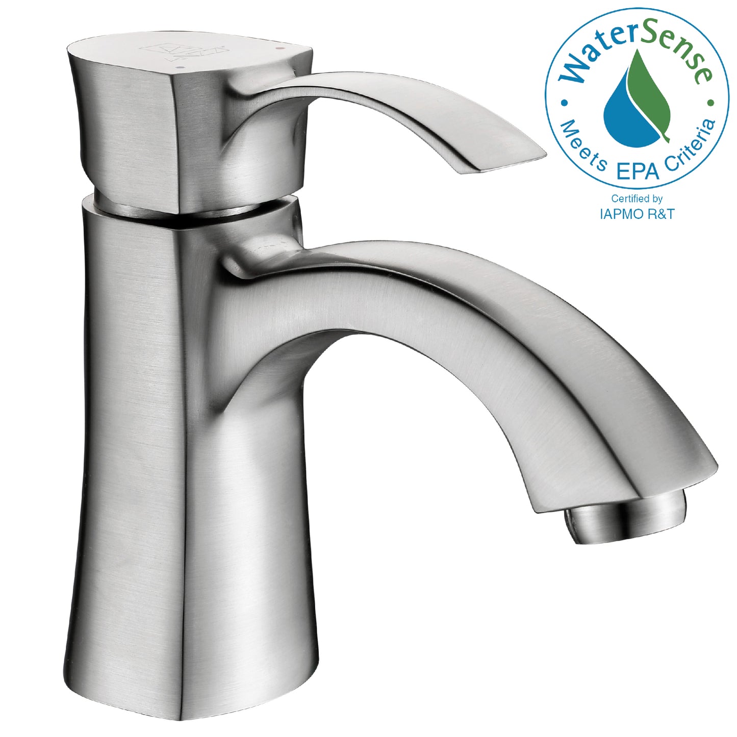 L-AZ012BN - Alto Series Single Hole Single-Handle Mid-Arc Bathroom Faucet in Brushed Nickel