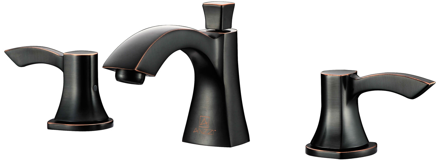 Sonata Series 8 in. Widespread 2-Handle Mid-Arc Bathroom Faucet
