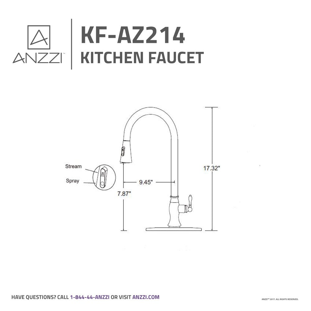 Rodeo Single-Handle Pull-Out Sprayer Kitchen Faucet