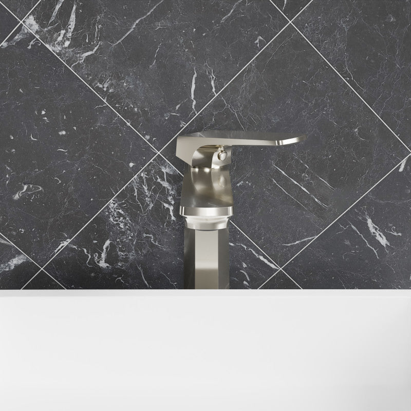 Single Handle Single Hole Bathroom Vessel Sink Faucet With Pop-up Drain