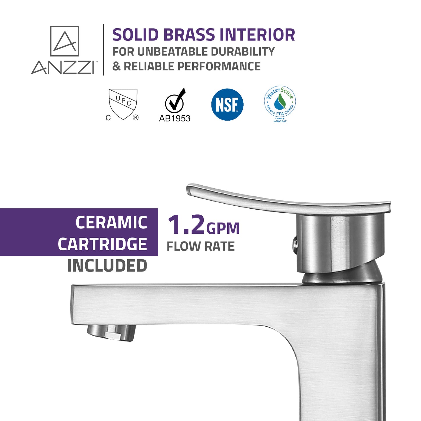 Promenade Single Hole Single Handle Bathroom Faucet