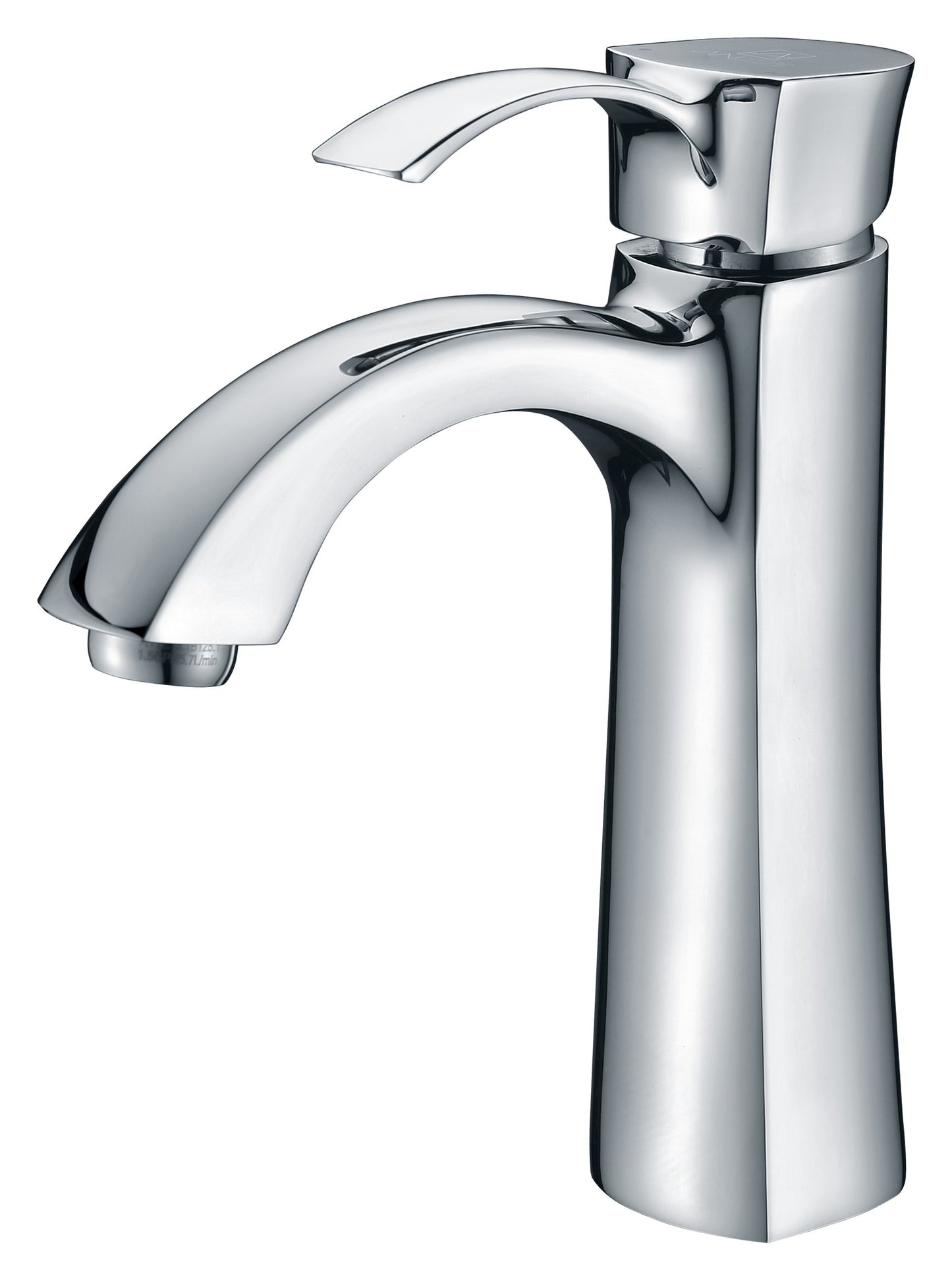 Rhythm Series Single Hole Single-Handle Mid-Arc Bathroom Faucet