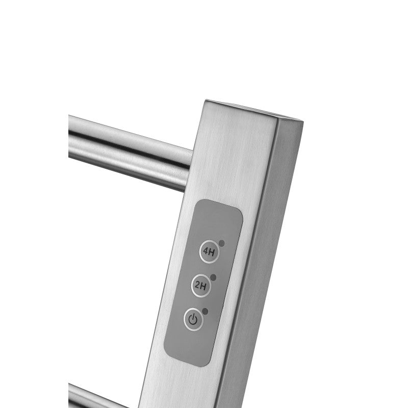 Kiln Series 6-Bar Stainless Steel Floor Mounted Electric Towel Warmer Rack