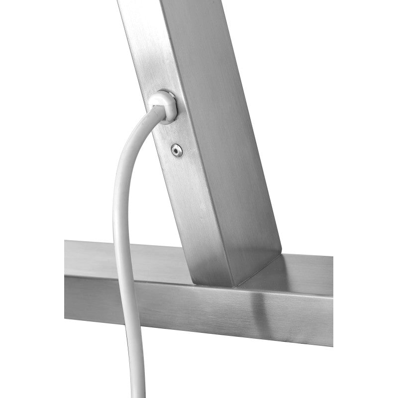 Riposte Series 6-Bar Stainless Steel Floor Mounted Electric Towel Warmer Rack