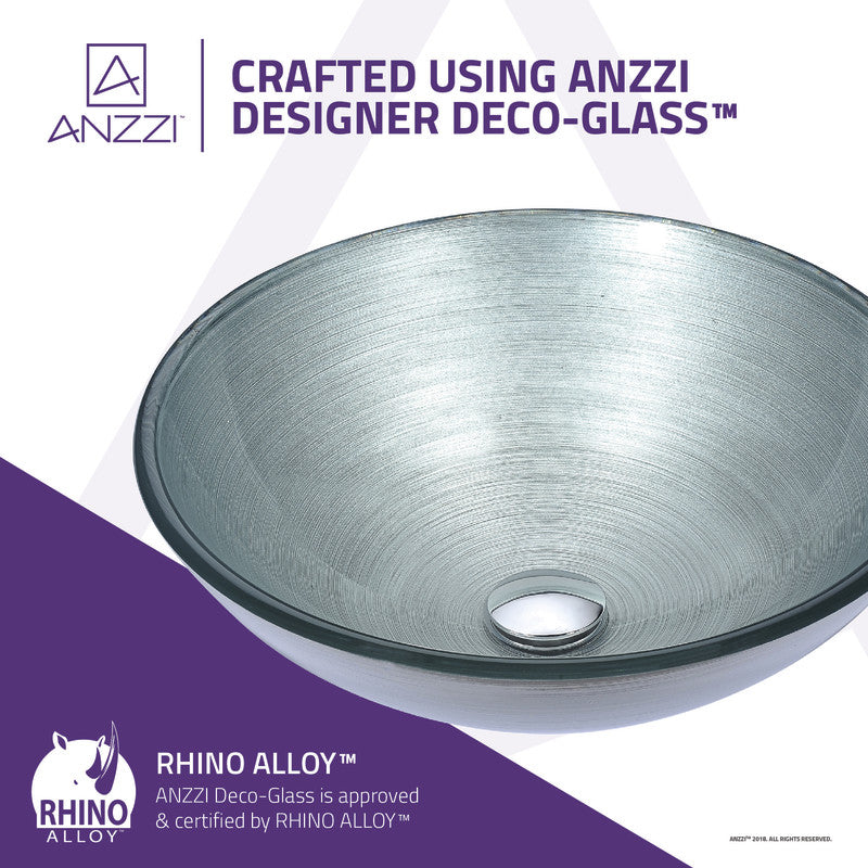 Gardena Series Deco-Glass Vessel Sink
