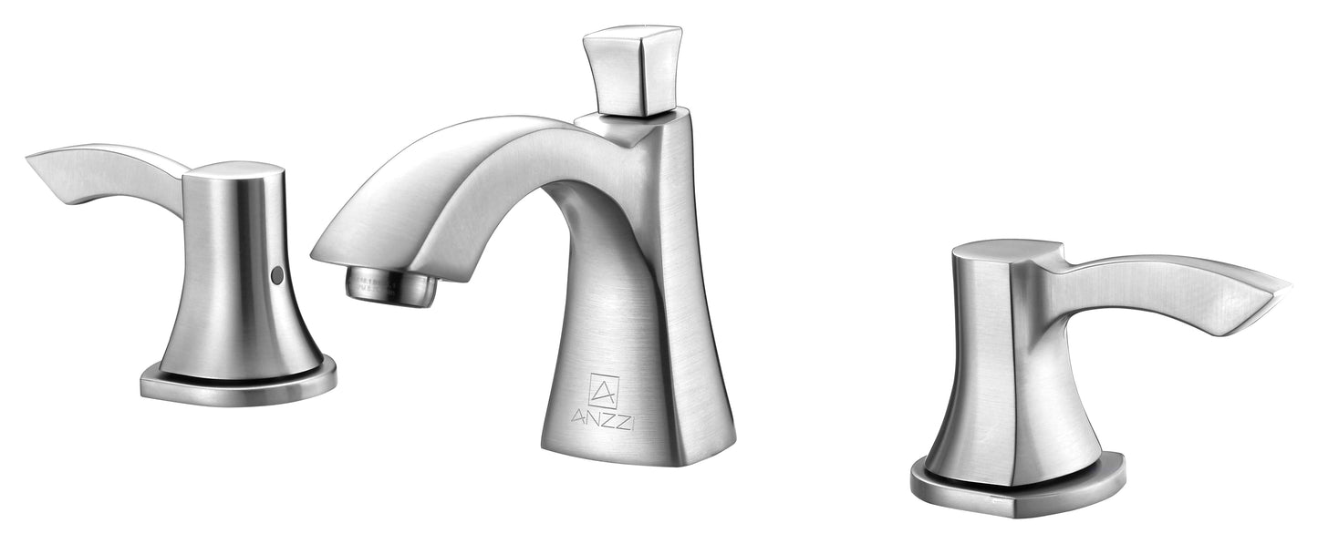 Sonata Series 8 in. Widespread 2-Handle Mid-Arc Bathroom Faucet