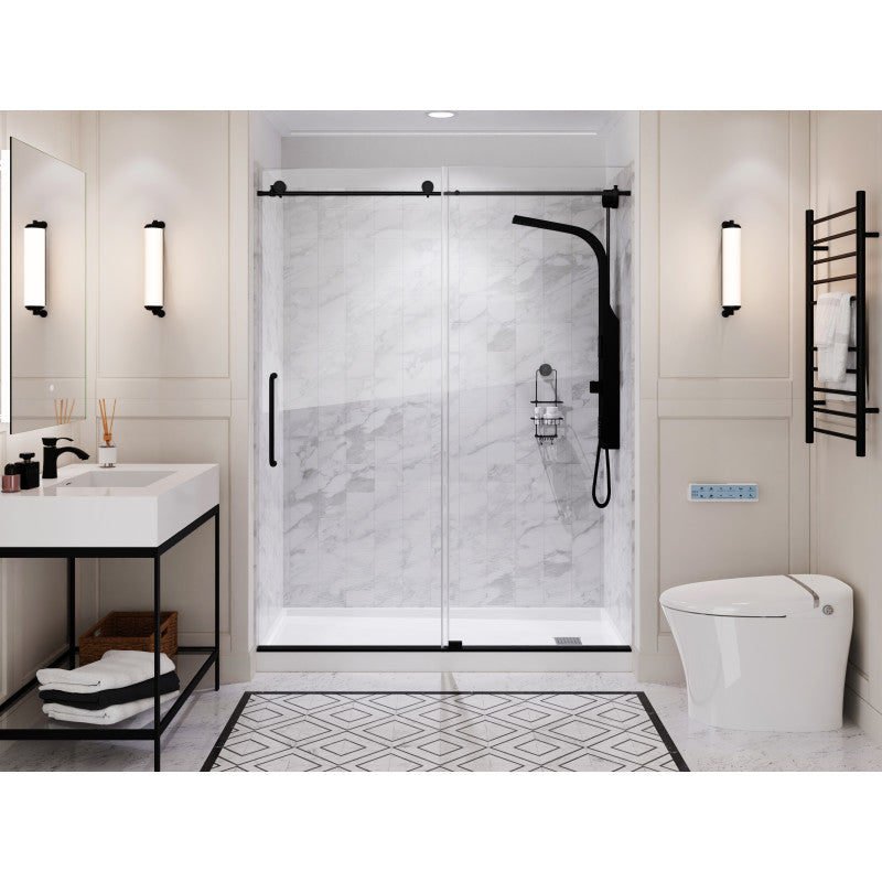 Alexander 60 in. x 30 in. Shower Base in White
