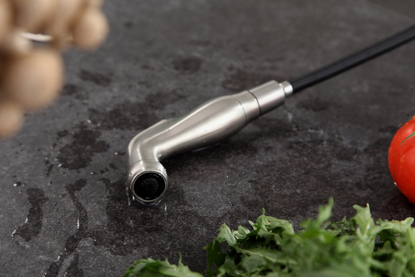 Highland Single-Handle Standard Kitchen Faucet with Side Sprayer