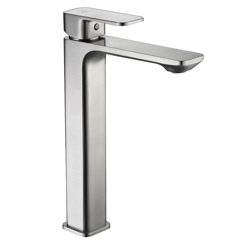 L-AZ103BN - Vibra Single Hole Single-Handle Bathroom Sink Faucet-Brushed Nickel