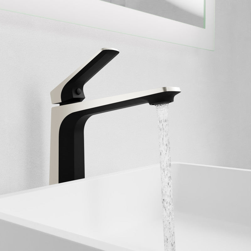 Single Handle Single Hole Bathroom Vessel Sink Faucet With Pop-up Drain