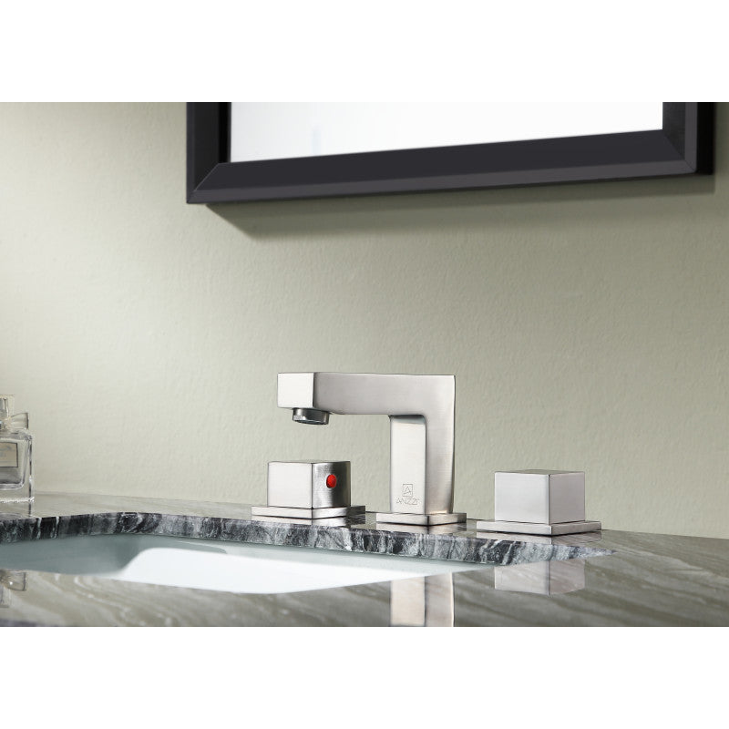 L-AZ188BN - Bonette 8 in. Widespread 2-Handle Bathroom Faucet in Brushed Nickel