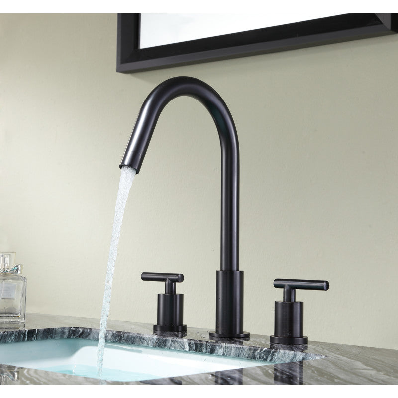 Spartan 8 in. Widespread 2-Handle Bathroom Faucet