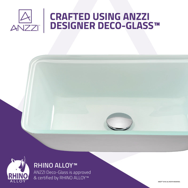 Amenta Series Vessel Sink in White
