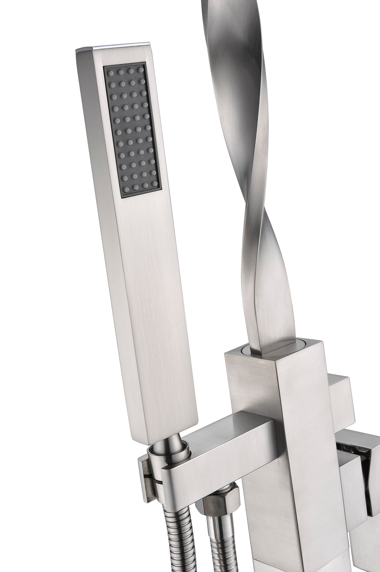 Yosemite 2-Handle Claw Foot Tub Faucet with Hand Shower
