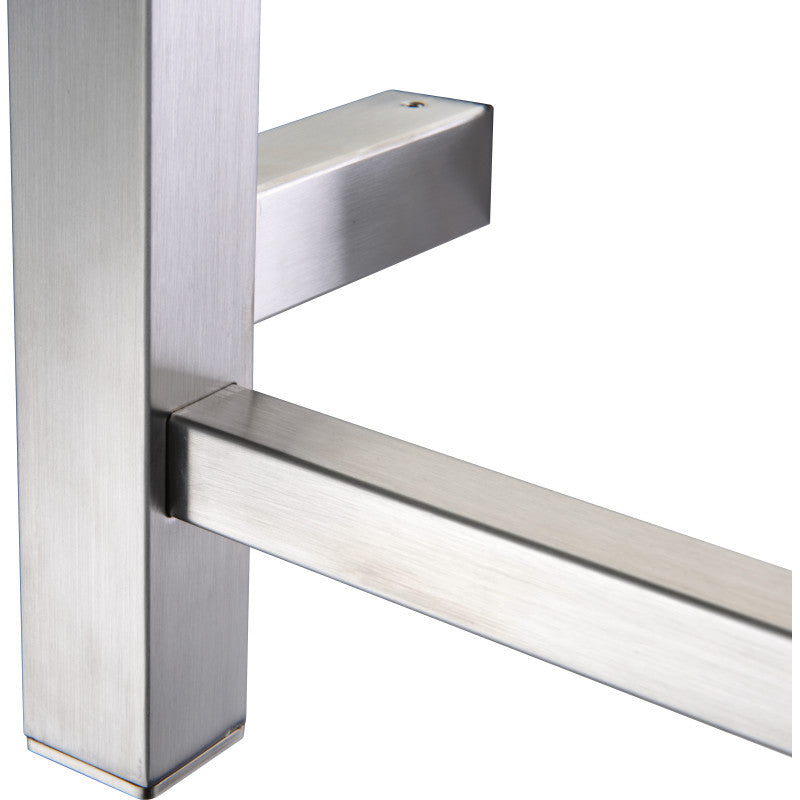 Bell 8-Bar Stainless Steel Wall Mounted Electric Towel Warmer Rack