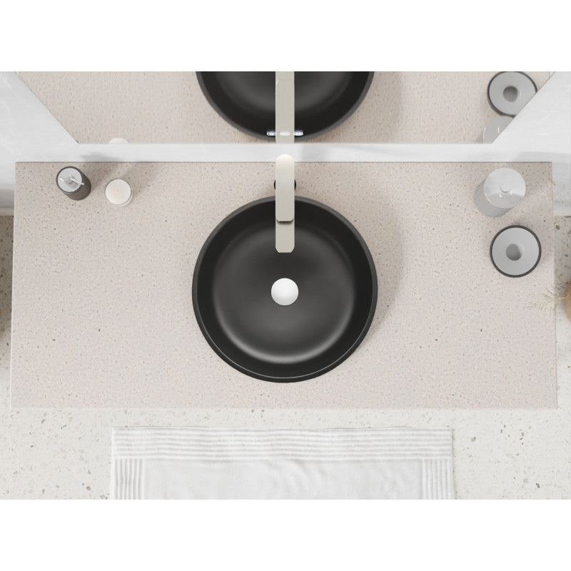 Allegro Round Glass Vessel Bathroom Sink