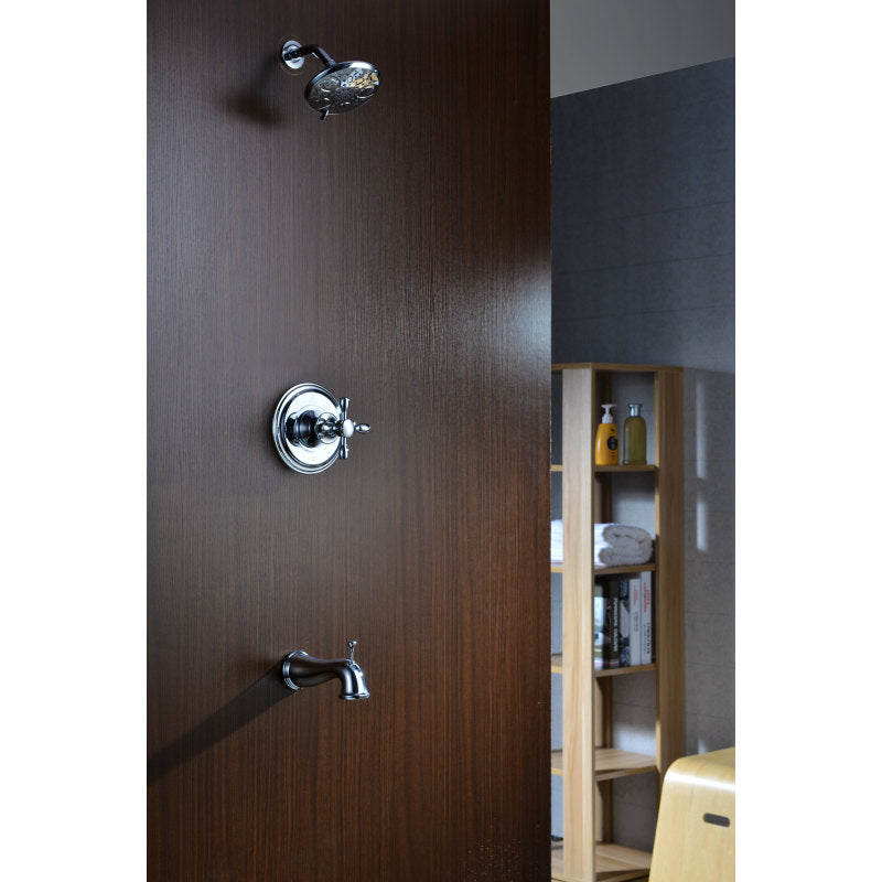 Mesto Series 1-Handle 2-Spray Tub and Shower Faucet
