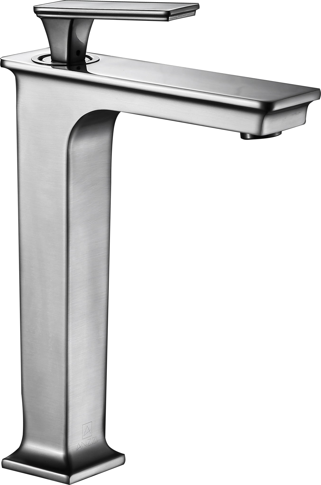 L-AZ121BN - Saunter Single Hole Single-Handle Vessel Bathroom Faucet in Brushed Nickel