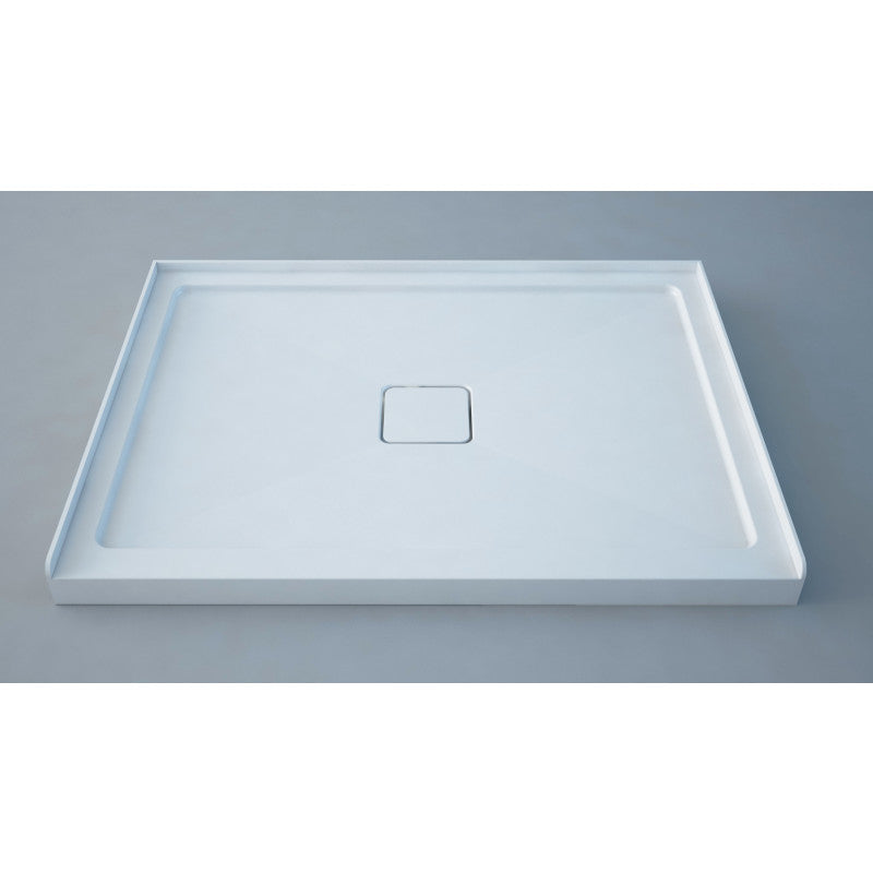 FORUM SERIES 48 in. x 74 in. Shower Wall Surround and Base in White