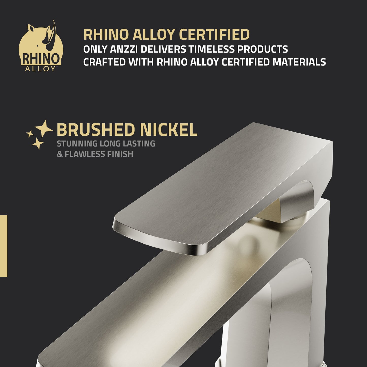 Single Handle Single Hole Bathroom Faucet With Pop-up Drain