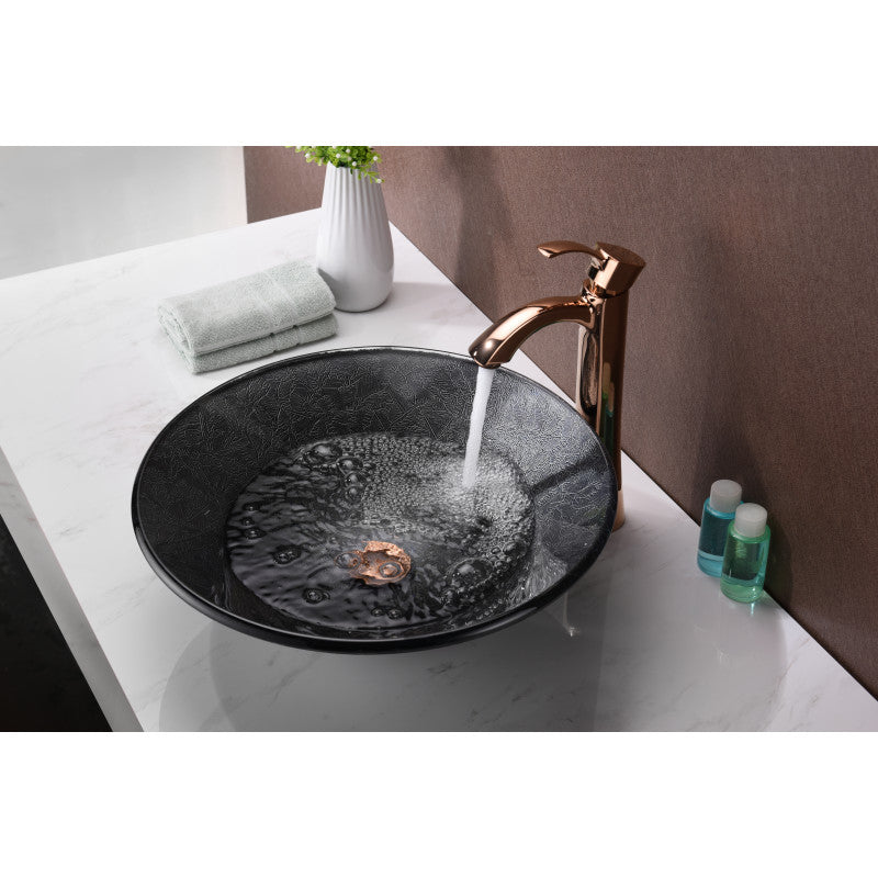 Jonas Series Vessel Sink in Arctic Sheer