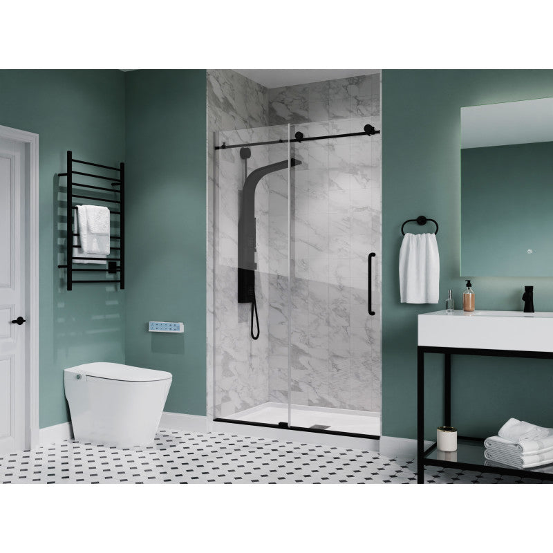 Alexander 48 in. x 32 in. Shower Base in White
