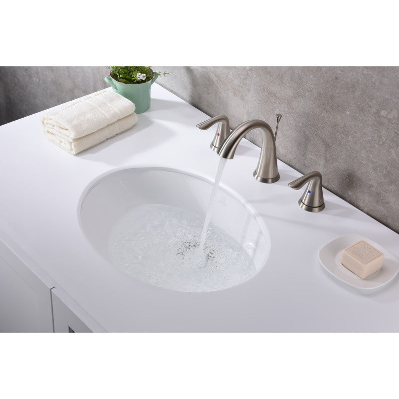 Rhodes Series 21.5 in. Ceramic Undermount Sink Basin in White
