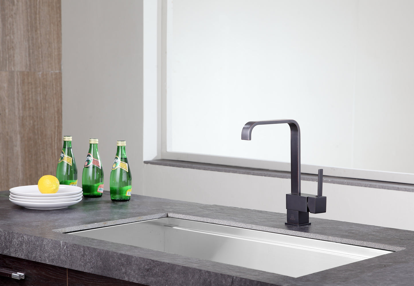 KF-AZ220ORB - Sabre Single-Handle Standard Kitchen Faucet in Oil Rubbed Bronze