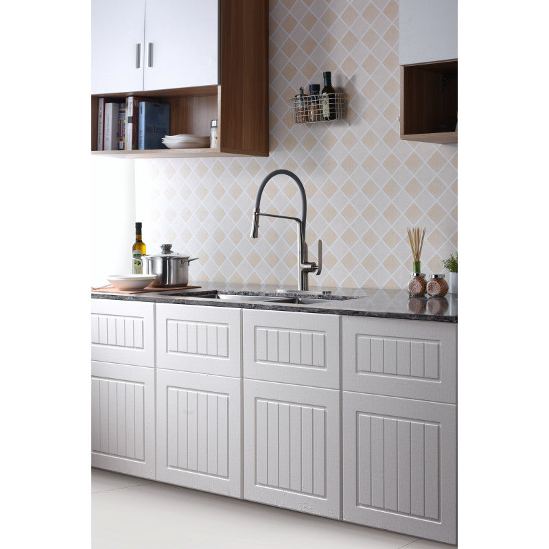 Accent Single Handle Pull-Down Sprayer Kitchen Faucet