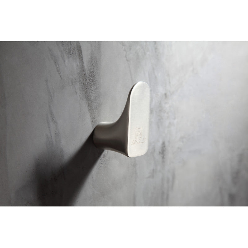 Essence Series Robe Hook in Brushed Nickel