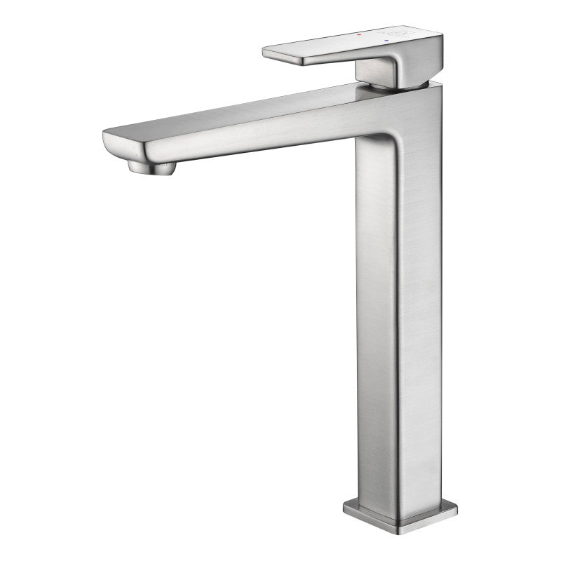 L-AZ102BN - Valor Single Hole Single-Handle Bathroom Faucet in Brushed Nickel