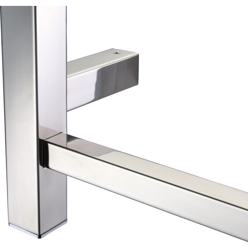 Bell 8-Bar Stainless Steel Wall Mounted Electric Towel Warmer Rack