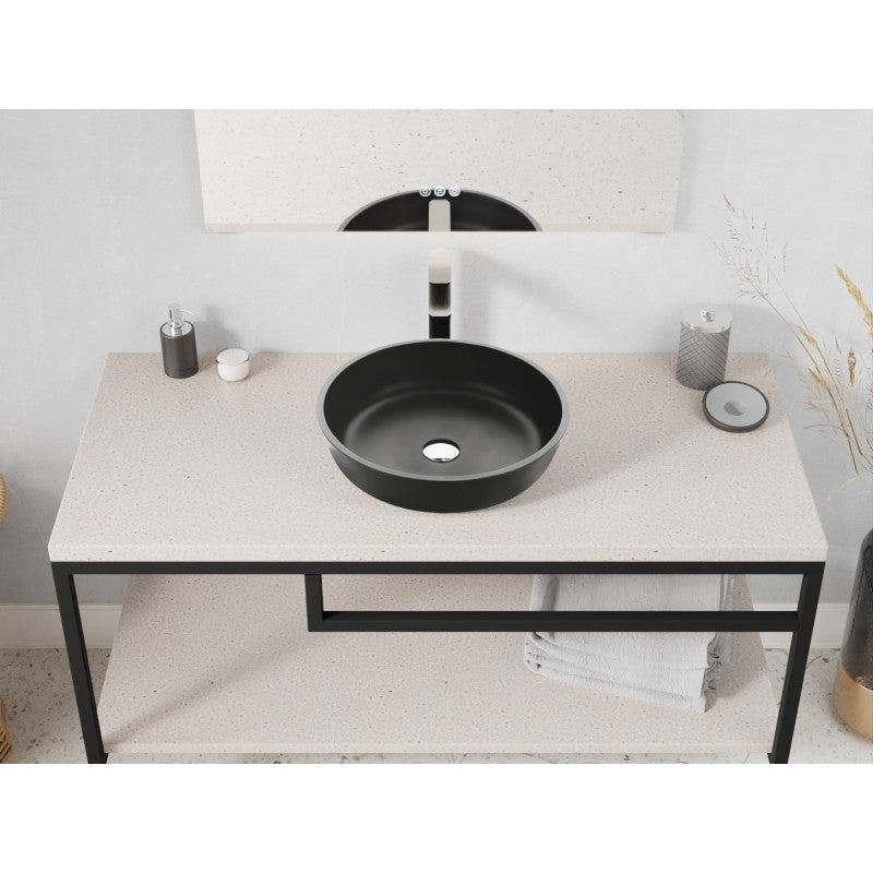 Allegro Round Glass Vessel Bathroom Sink