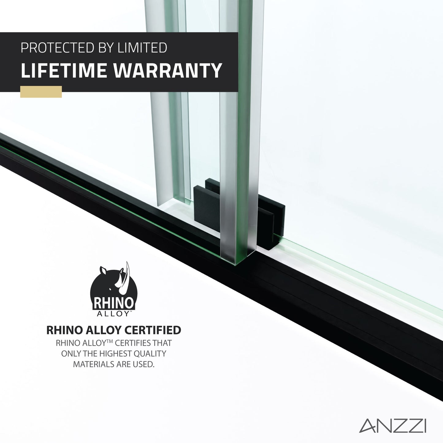 Raymore Series 60 in. x 62 in. Frameless Sliding Tub Door