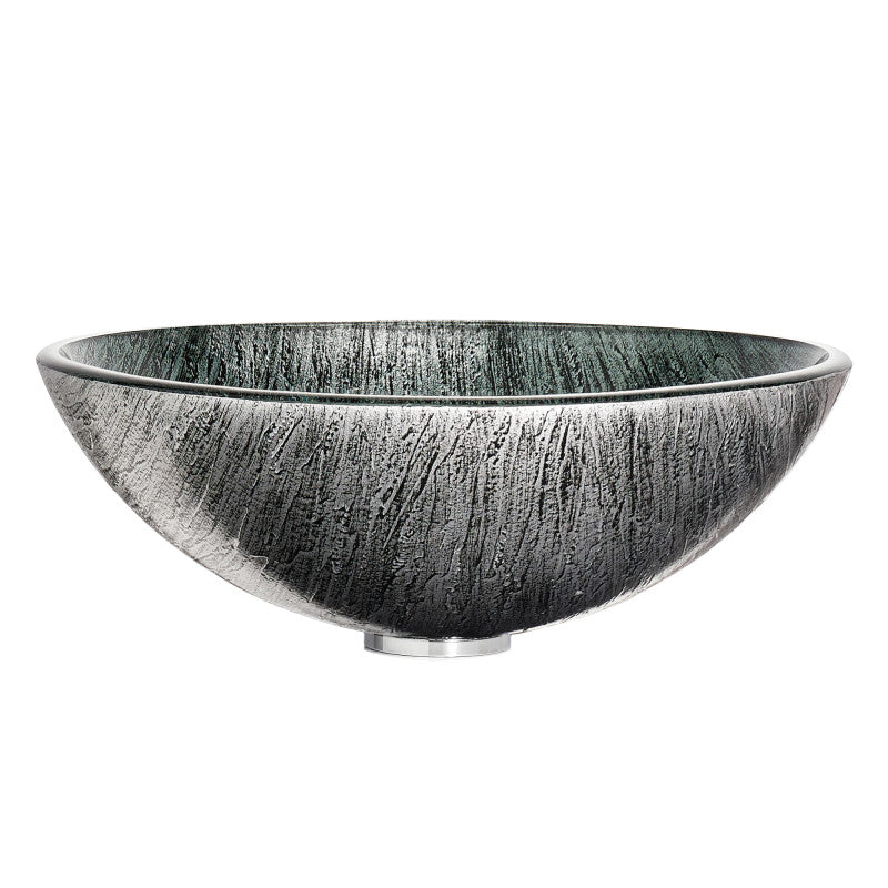 Amalfi Round Glass Vessel Bathroom Sink