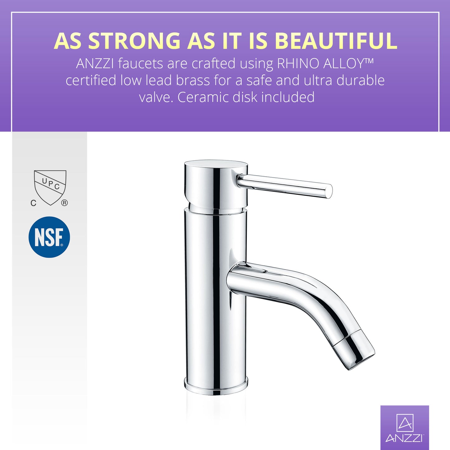 Bravo Series Single Hole Single-Handle Low-Arc Bathroom Faucet