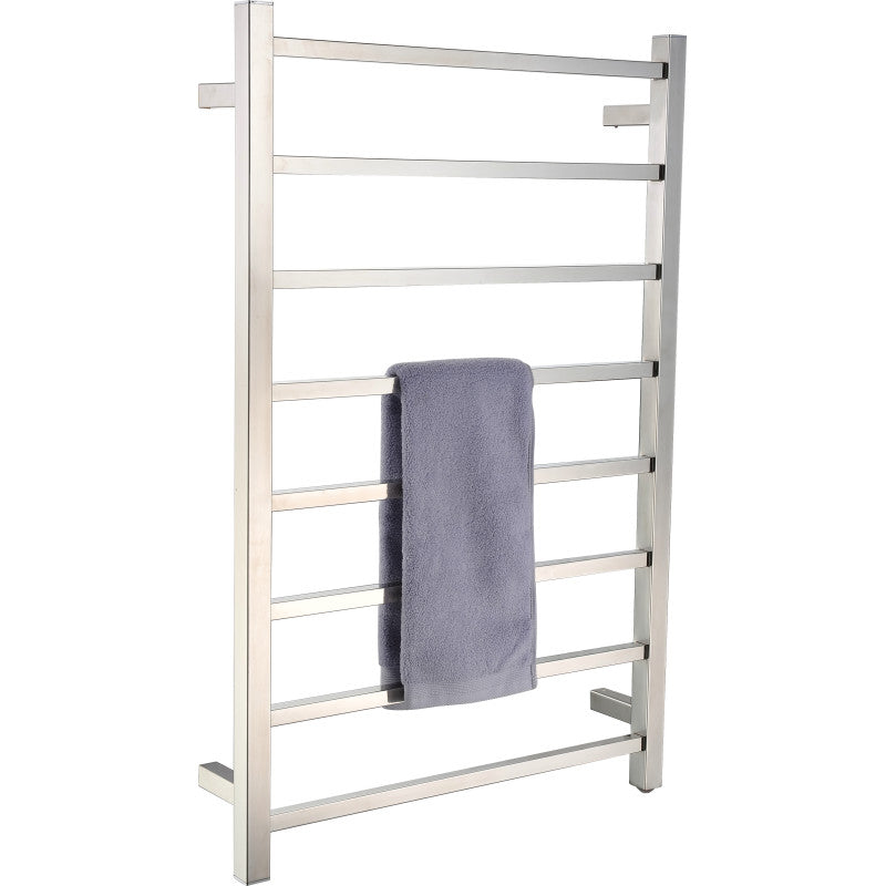 Bell 8-Bar Stainless Steel Wall Mounted Electric Towel Warmer Rack