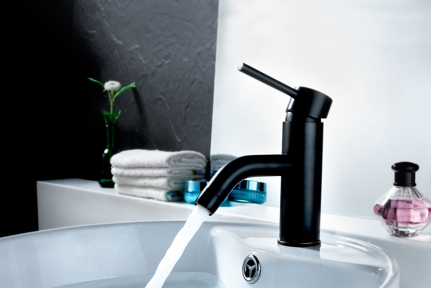 Bravo Series Single Hole Single-Handle Low-Arc Bathroom Faucet