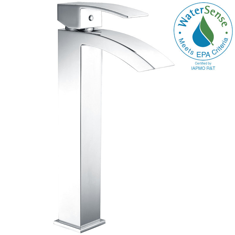 L-AZ075 - Tutti Single Hole Single-Handle Bathroom Faucet in Polished Chrome