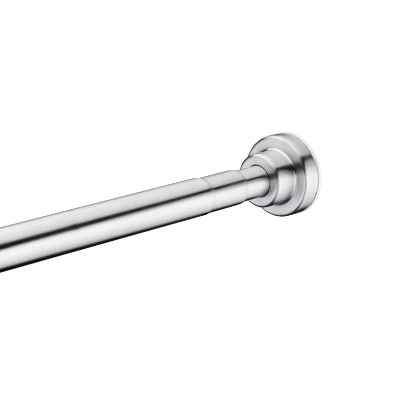 35-55 Inches Shower Curtain Rod with Shower Hooks
