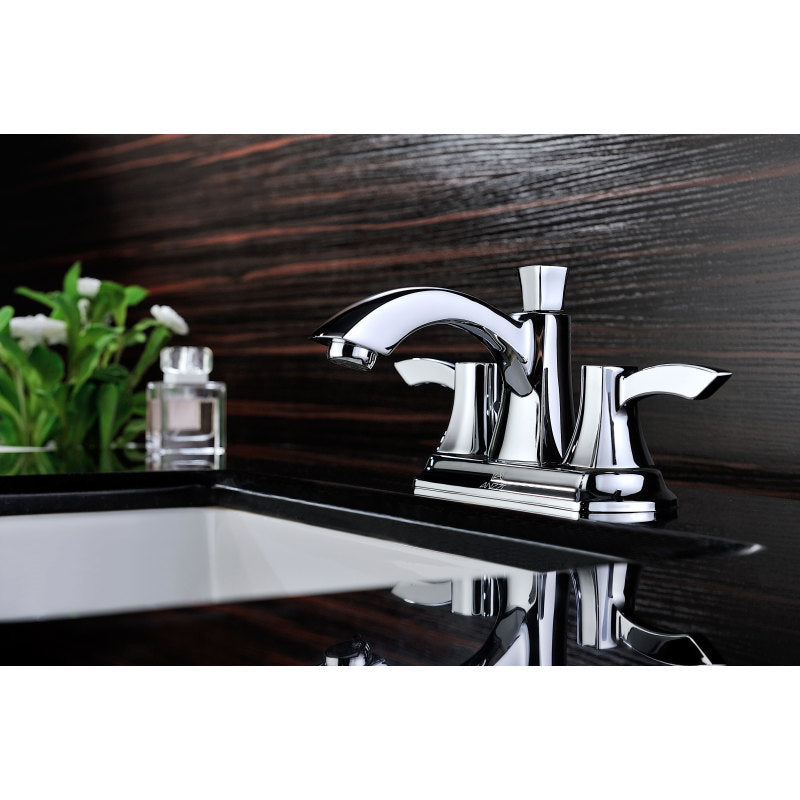 L-AZ014 - Vista Series 2-Handle Bathroom Sink Faucet in Polished Chrome